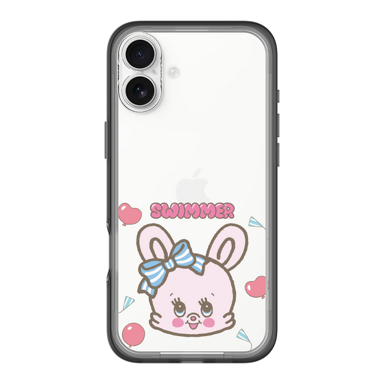 スリムプロテクションプレミアムケース［ SWIMMER - フェイス - リバニー ］