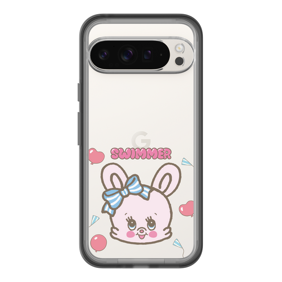 スリムプロテクションプレミアムケース［ SWIMMER - フェイス - リバニー ］