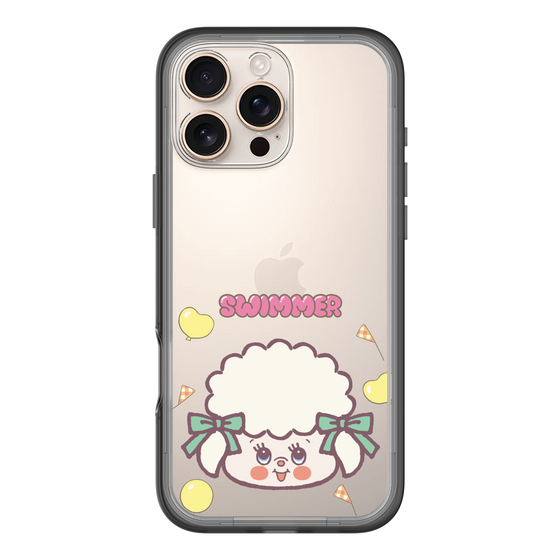 スリムプロテクションプレミアムケース［ SWIMMER - フェイス - ラッフィー ］