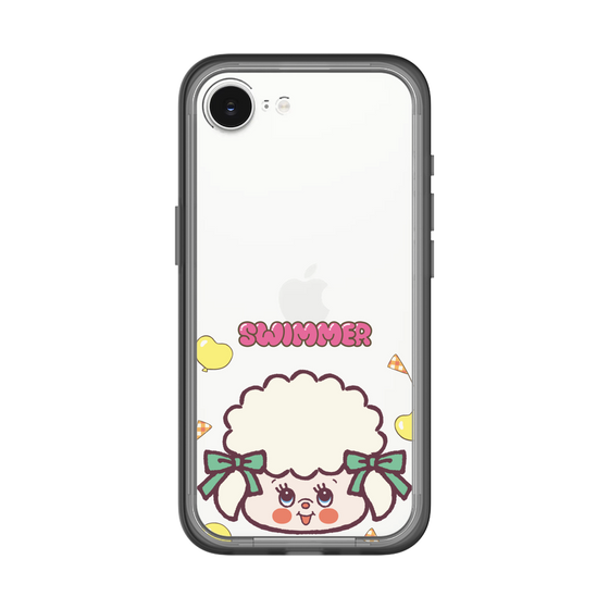 スリムプロテクションプレミアムケース［ SWIMMER - フェイス - ラッフィー ］