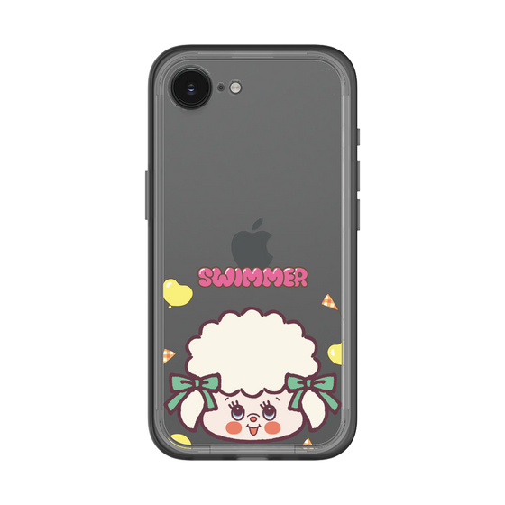 スリムプロテクションプレミアムケース［ SWIMMER - フェイス - ラッフィー ］