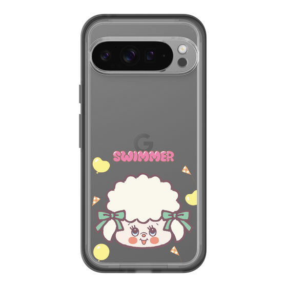 スリムプロテクションプレミアムケース［ SWIMMER - フェイス - ラッフィー ］