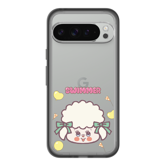 スリムプロテクションプレミアムケース［ SWIMMER - フェイス - ラッフィー ］