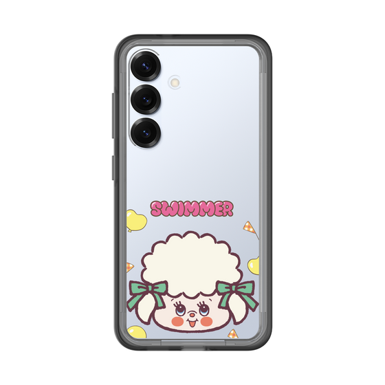 スリムプロテクションプレミアムケース［ SWIMMER - フェイス - ラッフィー ］