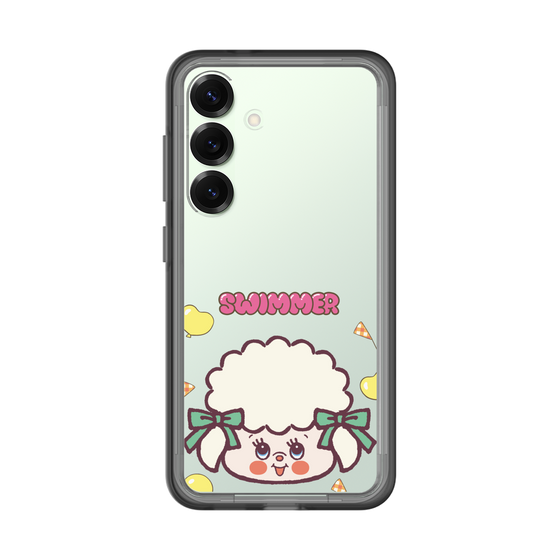 スリムプロテクションプレミアムケース［ SWIMMER - フェイス - ラッフィー ］