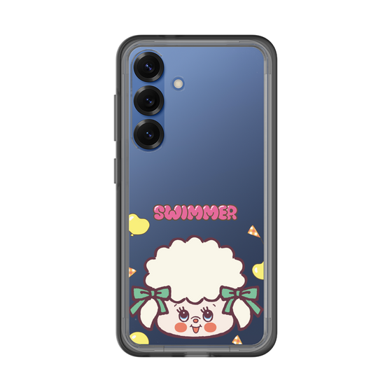 スリムプロテクションプレミアムケース［ SWIMMER - フェイス - ラッフィー ］