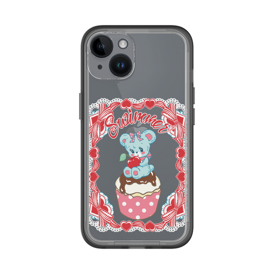 スリムプロテクションプレミアムケース［ SWIMMER - カップケーキ - ハグリー ］