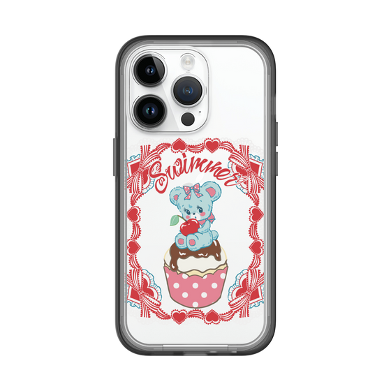 スリムプロテクションプレミアムケース［ SWIMMER - カップケーキ - ハグリー ］