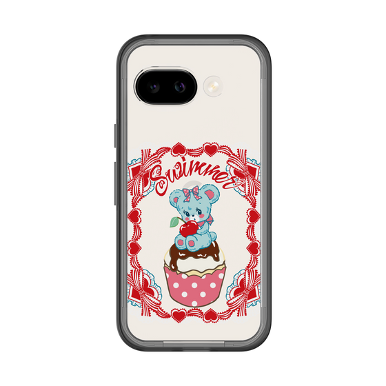 スリムプロテクションプレミアムケース［ SWIMMER - カップケーキ - ハグリー ］