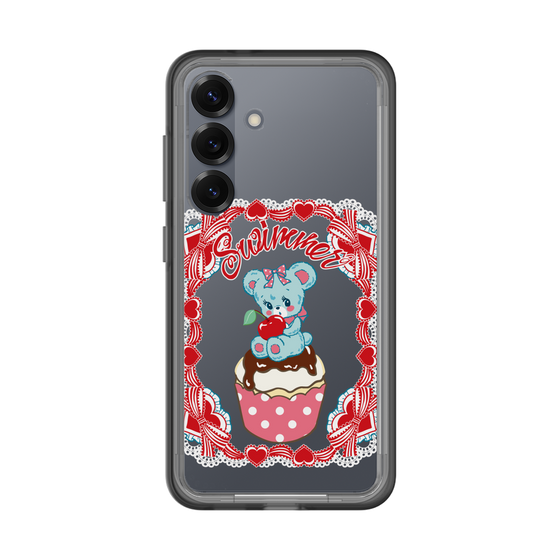 スリムプロテクションプレミアムケース［ SWIMMER - カップケーキ - ハグリー ］