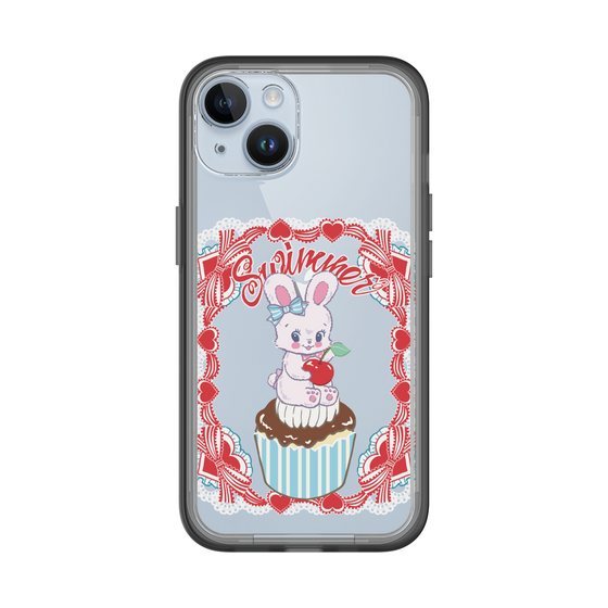 スリムプロテクションプレミアムケース［ SWIMMER - カップケーキ - リバニー ］