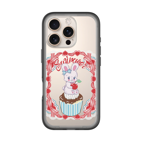 スリムプロテクションプレミアムケース［ SWIMMER - カップケーキ - リバニー ］