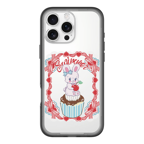 スリムプロテクションプレミアムケース［ SWIMMER - カップケーキ - リバニー ］