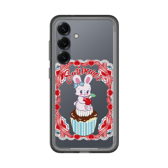 スリムプロテクションプレミアムケース［ SWIMMER - カップケーキ - リバニー ］