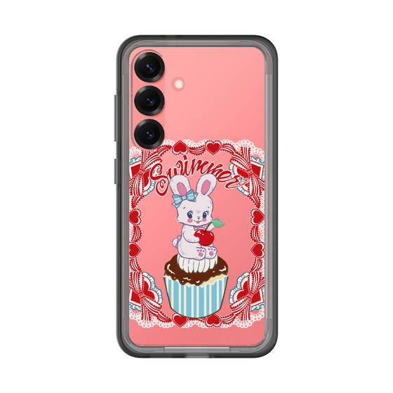 スリムプロテクションプレミアムケース［ SWIMMER - カップケーキ - リバニー ］