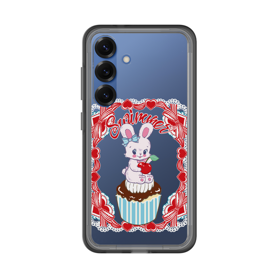 スリムプロテクションプレミアムケース［ SWIMMER - カップケーキ - リバニー ］