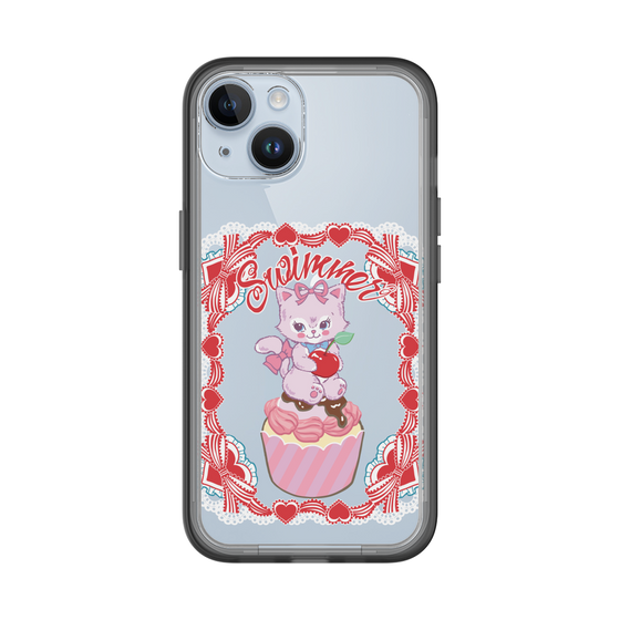 スリムプロテクションプレミアムケース［ SWIMMER - カップケーキ - キャミー ］