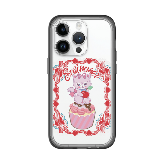 スリムプロテクションプレミアムケース［ SWIMMER - カップケーキ - キャミー ］