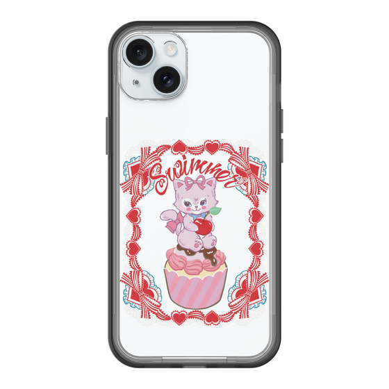 スリムプロテクションプレミアムケース［ SWIMMER - カップケーキ - キャミー ］