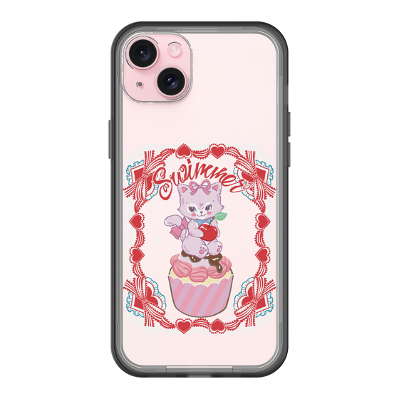 スリムプロテクションプレミアムケース［ SWIMMER - カップケーキ - キャミー ］