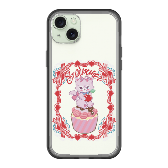 スリムプロテクションプレミアムケース［ SWIMMER - カップケーキ - キャミー ］