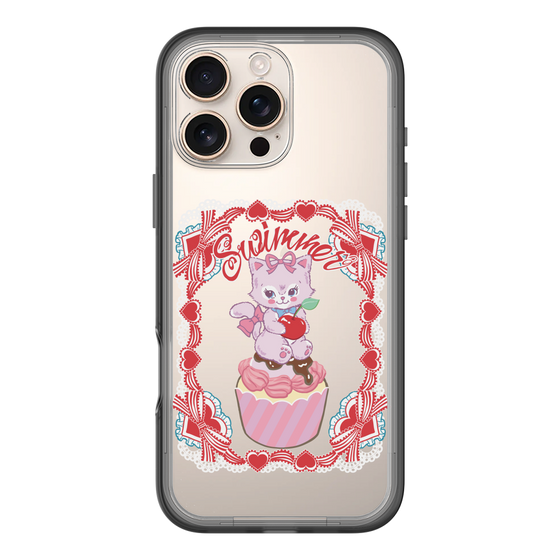 スリムプロテクションプレミアムケース［ SWIMMER - カップケーキ - キャミー ］