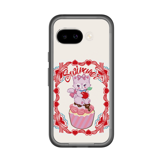 スリムプロテクションプレミアムケース［ SWIMMER - カップケーキ - キャミー ］