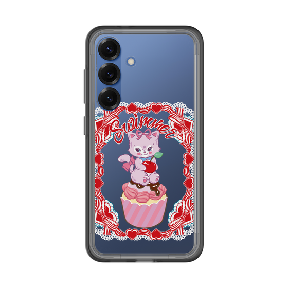 スリムプロテクションプレミアムケース［ SWIMMER - カップケーキ - キャミー ］