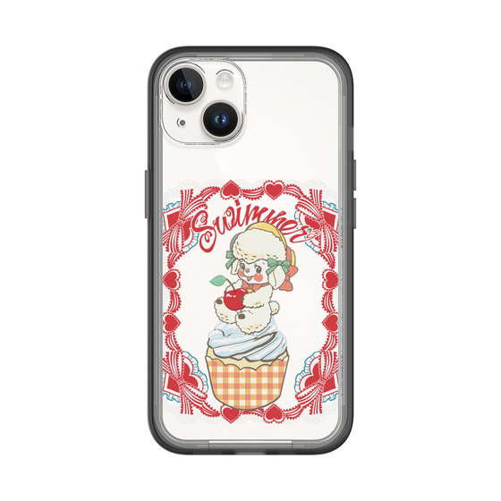 スリムプロテクションプレミアムケース［ SWIMMER - カップケーキ - ラッフィー ］