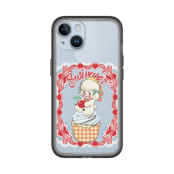 スリムプロテクションプレミアムケース［ SWIMMER - カップケーキ - ラッフィー ］