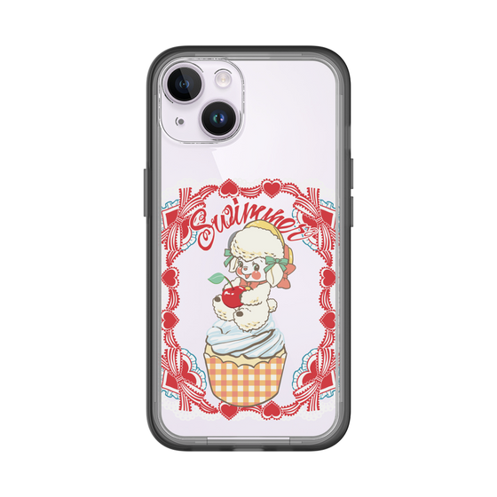 スリムプロテクションプレミアムケース［ SWIMMER - カップケーキ - ラッフィー ］