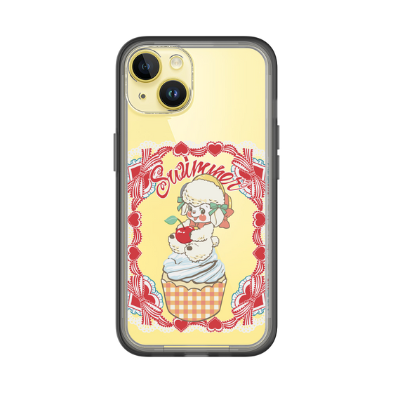 スリムプロテクションプレミアムケース［ SWIMMER - カップケーキ - ラッフィー ］