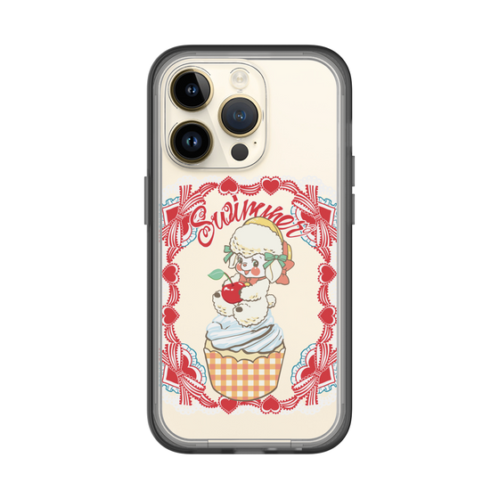 スリムプロテクションプレミアムケース［ SWIMMER - カップケーキ - ラッフィー ］