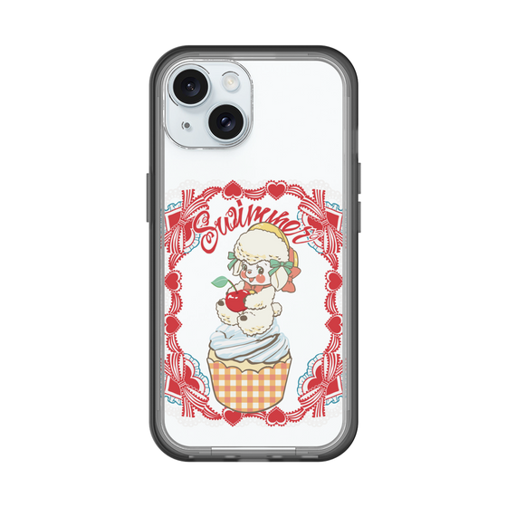 スリムプロテクションプレミアムケース［ SWIMMER - カップケーキ - ラッフィー ］