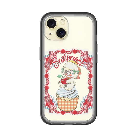 スリムプロテクションプレミアムケース［ SWIMMER - カップケーキ - ラッフィー ］