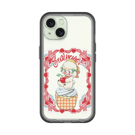 スリムプロテクションプレミアムケース［ SWIMMER - カップケーキ - ラッフィー ］