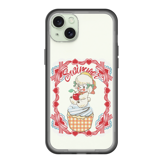 スリムプロテクションプレミアムケース［ SWIMMER - カップケーキ - ラッフィー ］