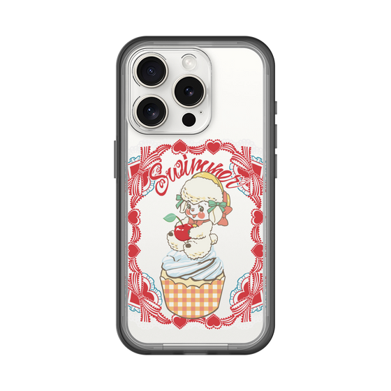 スリムプロテクションプレミアムケース［ SWIMMER - カップケーキ - ラッフィー ］