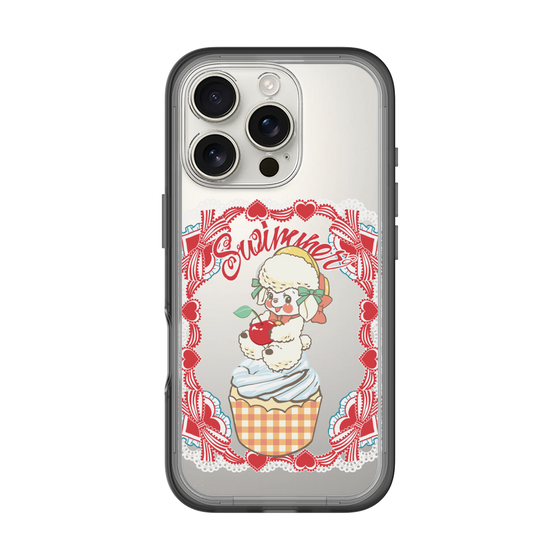 スリムプロテクションプレミアムケース［ SWIMMER - カップケーキ - ラッフィー ］