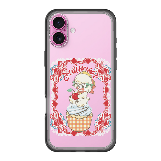 スリムプロテクションプレミアムケース［ SWIMMER - カップケーキ - ラッフィー ］