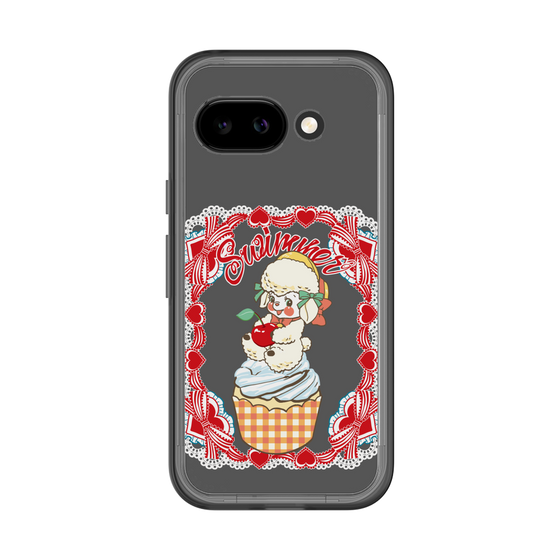 スリムプロテクションプレミアムケース［ SWIMMER - カップケーキ - ラッフィー ］