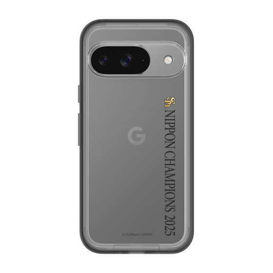 スリムプロテクションプレミアムケース［ 福岡ソフトバンクホークス - NIPPON CHAMPIONS 2025 ロゴ - 縦ロゴ ］