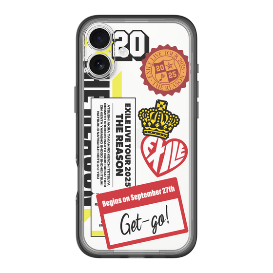 スリムプロテクションプレミアムケース［ EXILE LIVE TOUR 2025 "THE REASON" - ステッカー ］