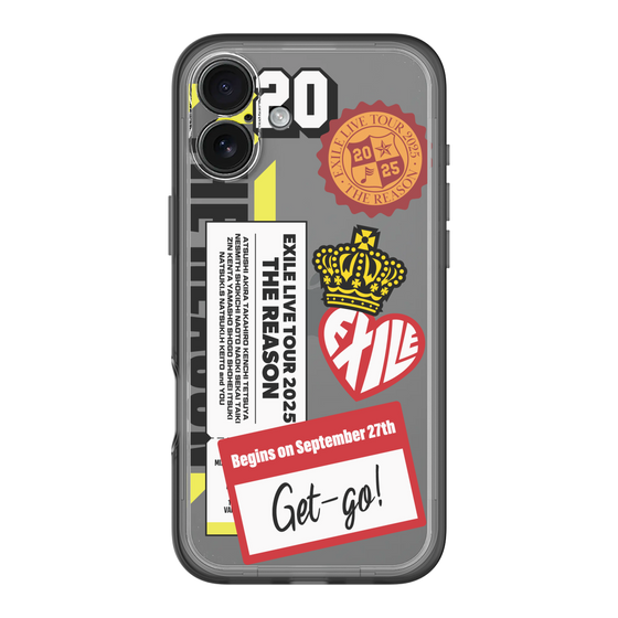 スリムプロテクションプレミアムケース［ EXILE LIVE TOUR 2025 "THE REASON" - ステッカー ］