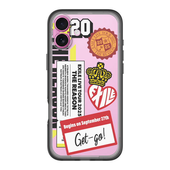 スリムプロテクションプレミアムケース［ EXILE LIVE TOUR 2025 "THE REASON" - ステッカー ］