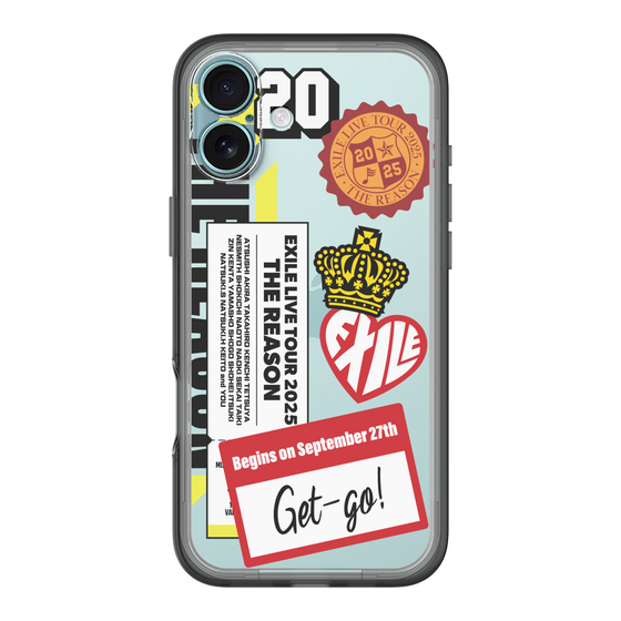 スリムプロテクションプレミアムケース［ EXILE LIVE TOUR 2025 "THE REASON" - ステッカー ］