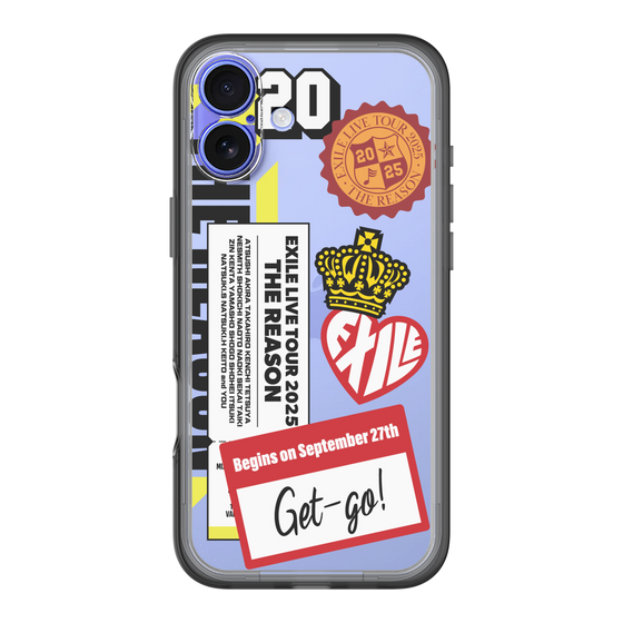 スリムプロテクションプレミアムケース［ EXILE LIVE TOUR 2025 "THE REASON" - ステッカー ］