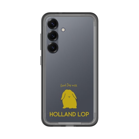 スリムプロテクションプレミアムケース［ &UCHINOCO - うさぎ - ホーランドロップ ］