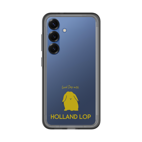 スリムプロテクションプレミアムケース［ &UCHINOCO - うさぎ - ホーランドロップ ］