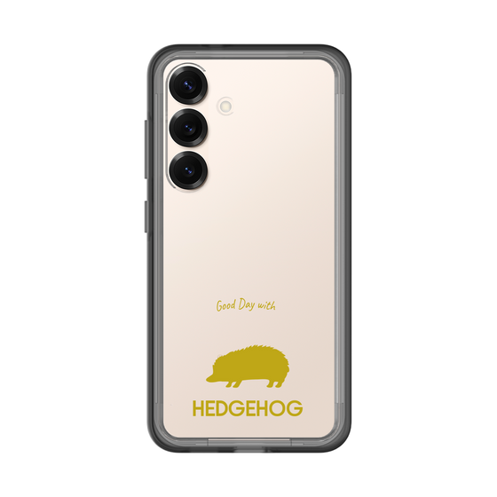 スリムプロテクションプレミアムケース［ &UCHINOCO - ハリネズミ ］